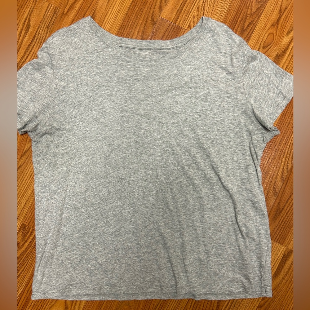 Z Supply Grey Short Sleeve T-Shirt XL